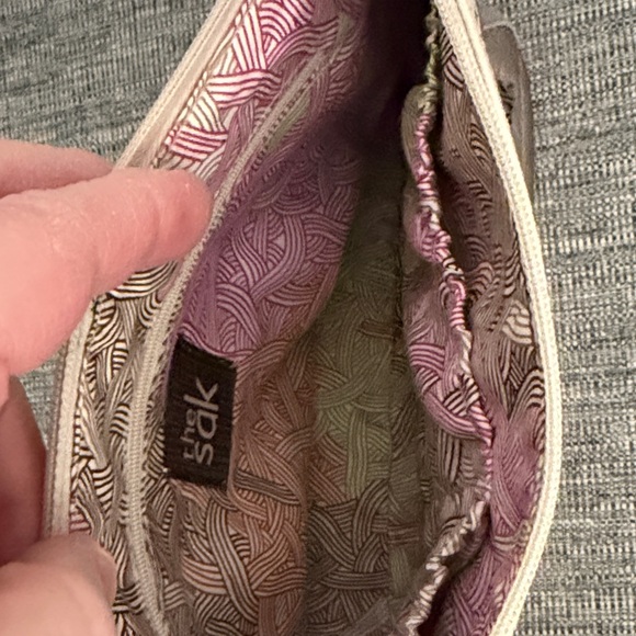 Furla Metallic and Beige Leather Shoulder Bag - Picture 3 of 4